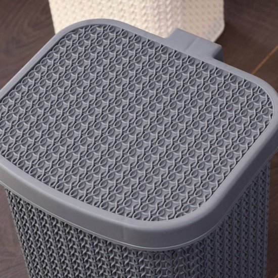Rattan Trash Can Small